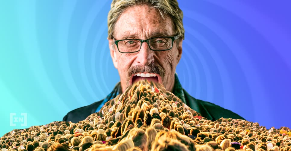 McAfee Last Year: Bitcoin Bubble is &#8216;Mathematically Impossible&#8217;