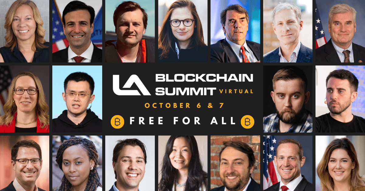The SEC, CFTC, OCC, and Thousands More Flock Online to LA Blockchain Summit October 6 &#038; 7 For Largest Gathering of Disrupters in Blockchain