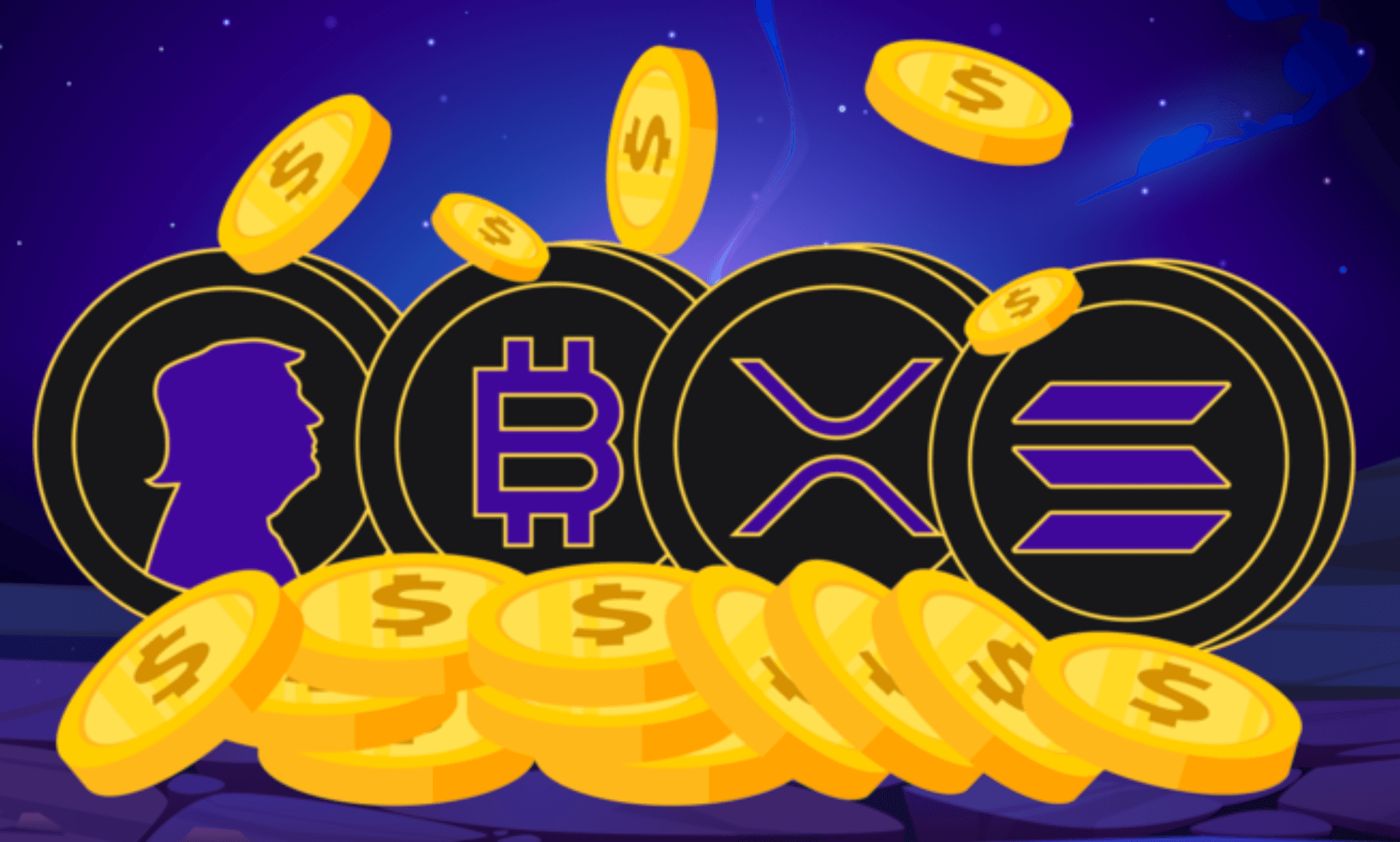 How to Grow Your BTC, XRP, SOL and TRUMP Even in a Crypto Crash