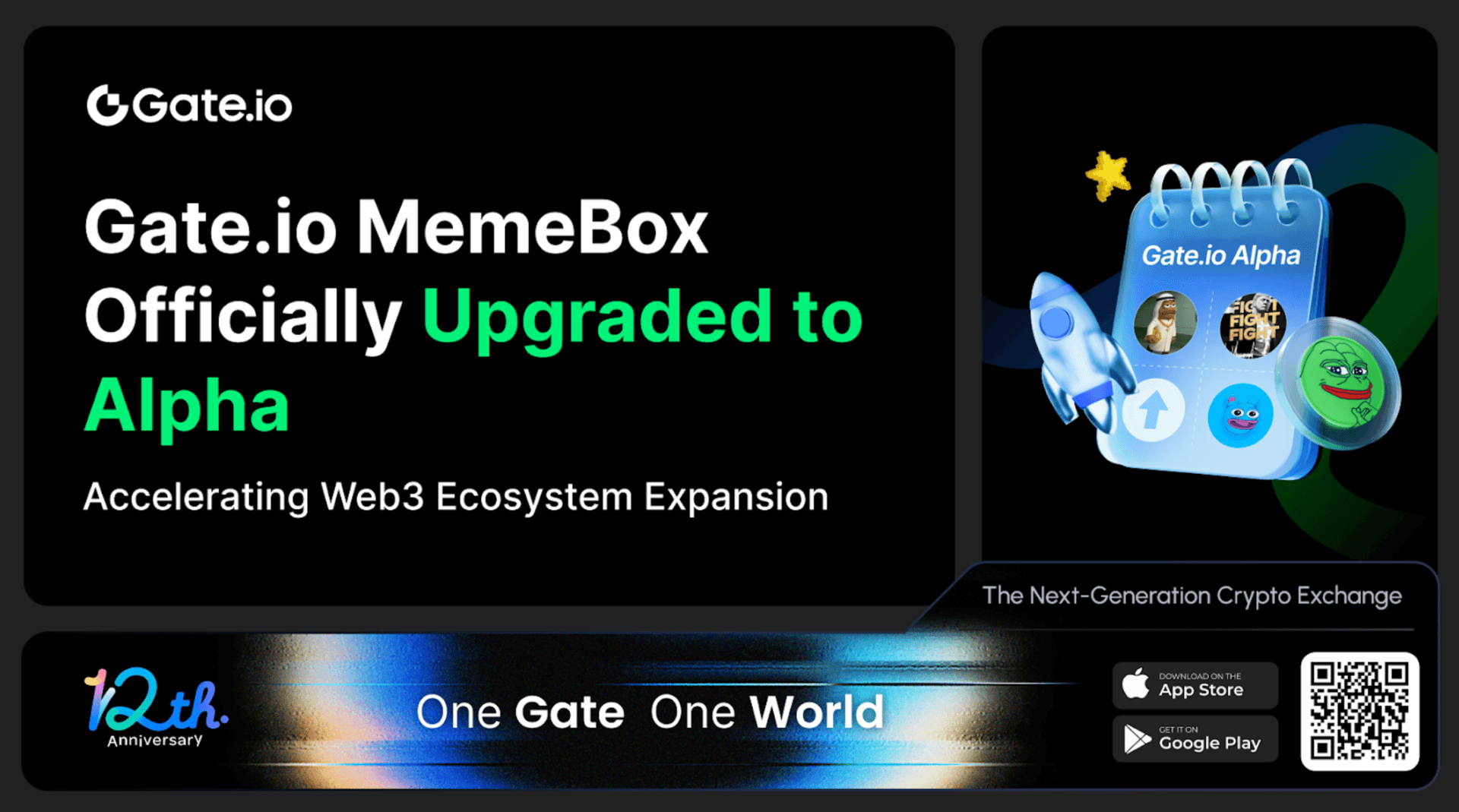 Gate.io MemeBox Officially Upgraded to Alpha, Accelerating Its Web3 Ecosystem Expansion