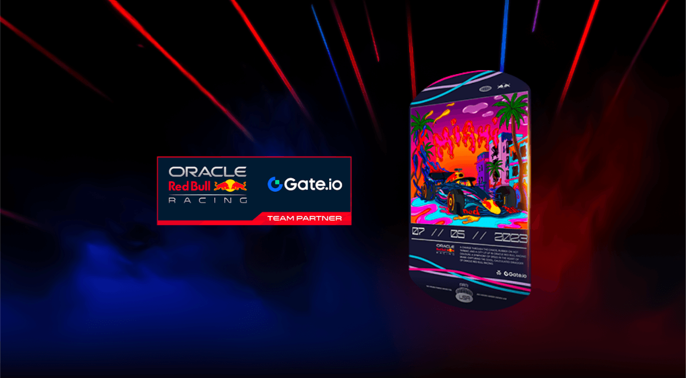 Gate.io Partners with Oracle Red Bull Racing to Launch Co-Branded Digital Collectibles Redefining Fan Experience